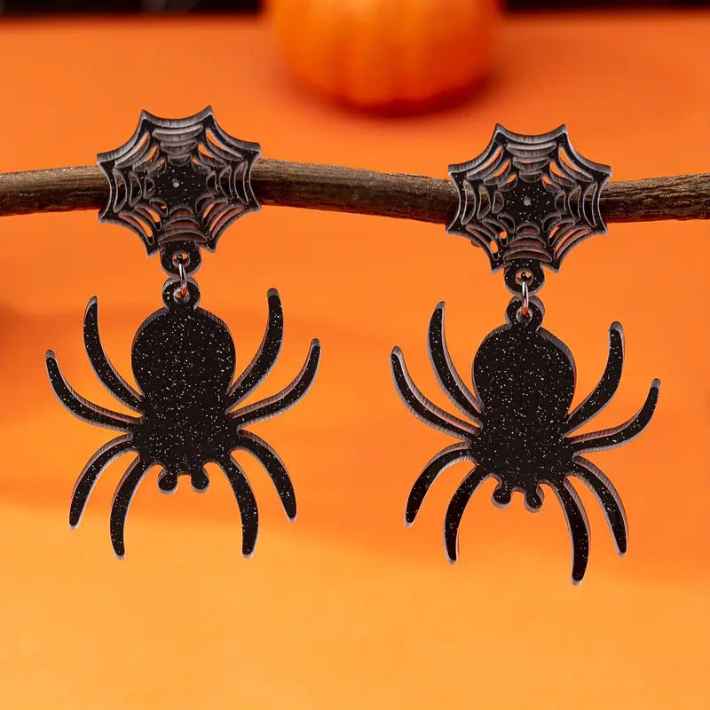 Wholesale  Acrylic  Web Earrings